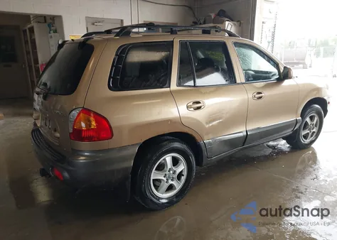 2002 Hyundai Santa Fe Gls/Lx z USA, uszkodzony, nr VIN KM8SC73DX2U257911
